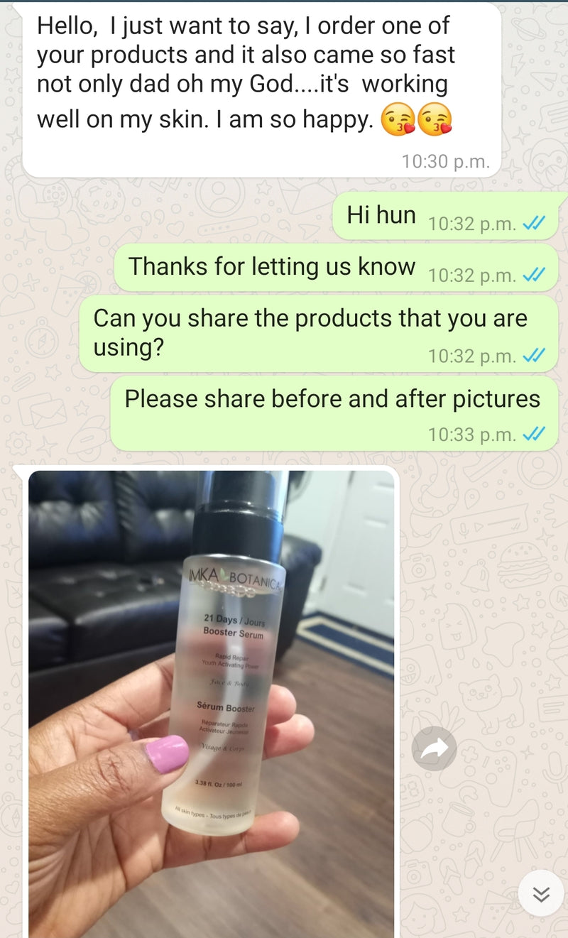 21 Days Lightening Booster Serum Face and Body - Lighten all your darkest body parts 100ML