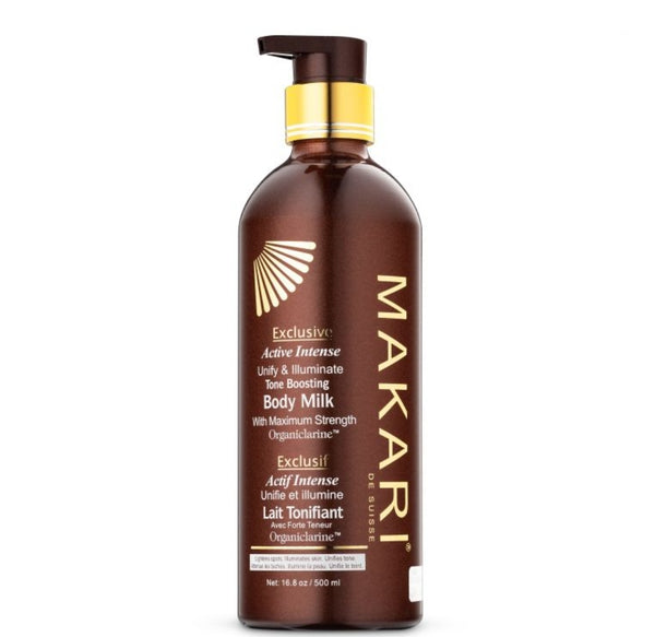 MAKARI EXCLUSIVE - TONING Skin Tone Boosting BODY Milk . Brightens. Illuminates.