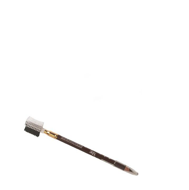 Long Lasting Brow Pencil with Brush (Brown)