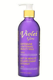 LABELLE GLOW - Violet Glow Extensive Lightening Beauty Milk With Sweet Violet Flower Extract & Rice Bran Oil - ShanShar