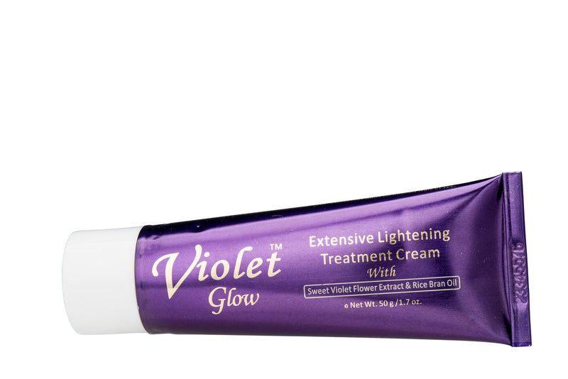 LABELLE GLOW - Violet Glow Extensive Lightening Treatment Cream With Sweet Violet Flower Extract & Rice Bran Oil - ShanShar