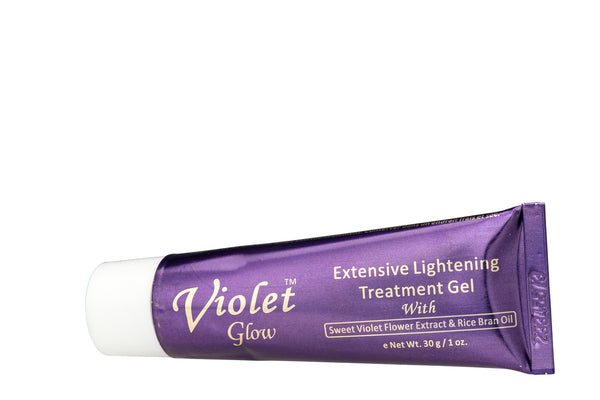 LABELLE GLOW - Violet Glow Extensive Lightening Treatment Gel With Sweet Violet Flower Extract & Rice Bran Oil - ShanShar