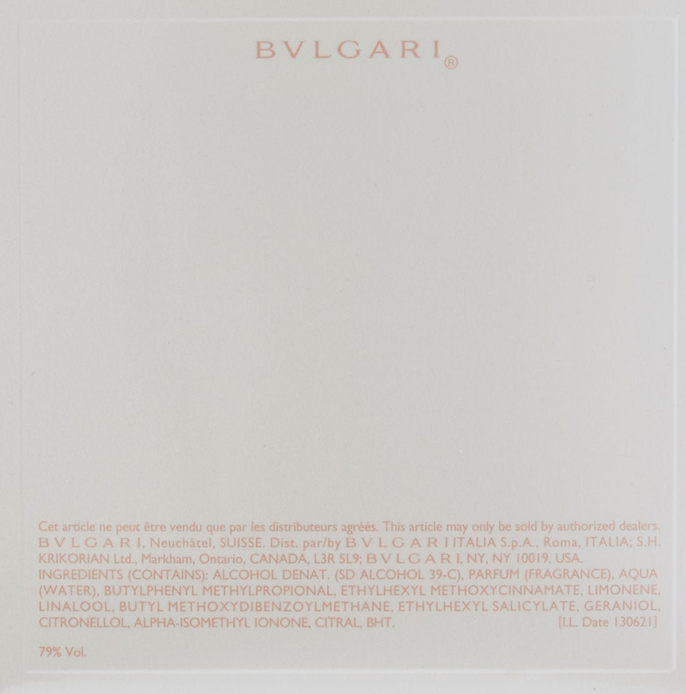 Bvlgari Omnia Crystalline for Women Eau De Toilette - ShanShar Beauty : The world of beauty.