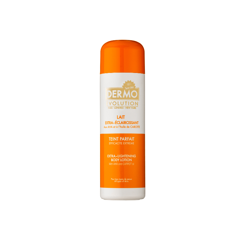 DermoEvolution Lightening Body Lotion with Carrot Oil 500ml - ShanShar Beauty : The world of beauty.