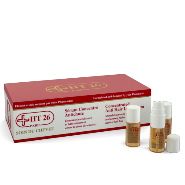 HT26 - Concentrated Anti Hair Loss Serum - Box of 12 doses of 10 ml