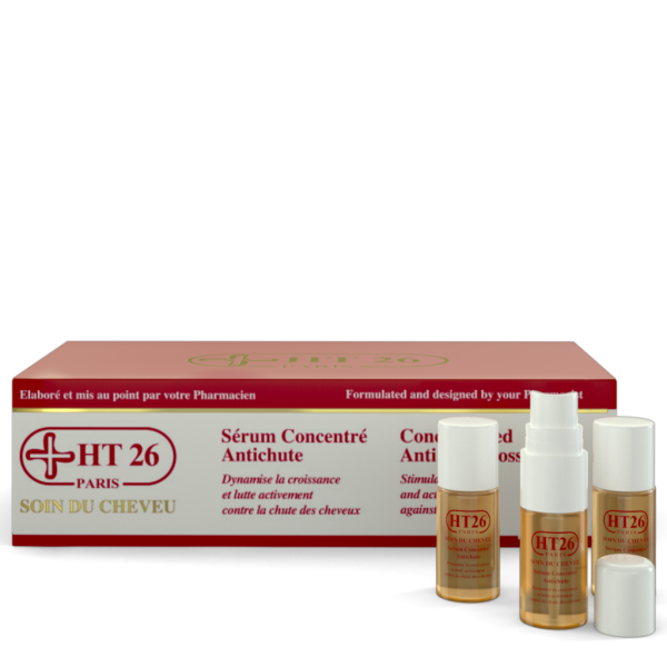 HT26 - Concentrated Anti Hair Loss Serum - Box of 12 doses of 10 ml