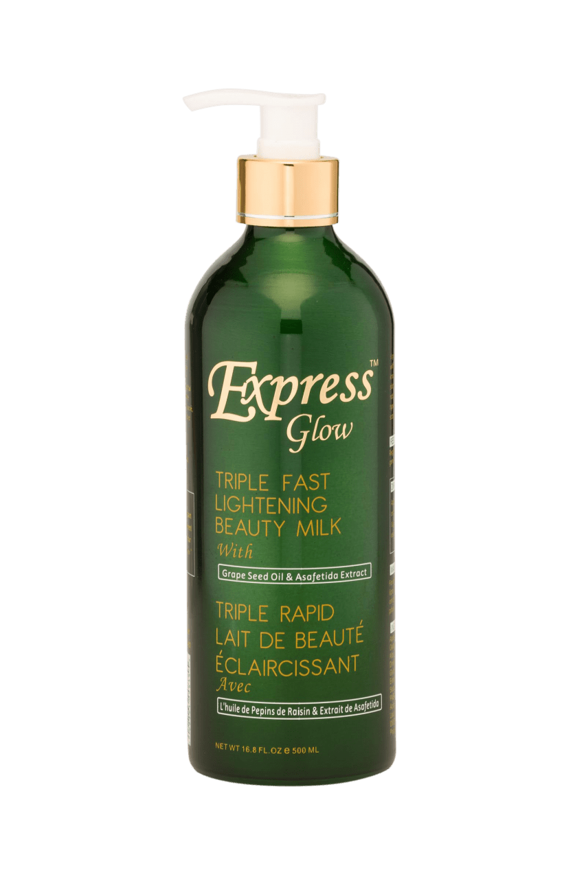 GLOW - Express Glow Triple Fast Lightening Beauty Milk With Grapeseed Oil & Asafetida Extract - ShanShar Beauty : The world of beauty.