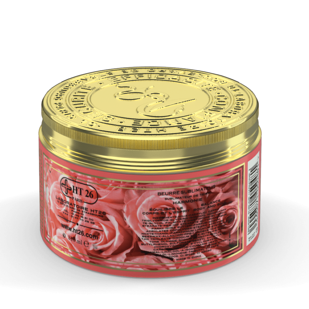 HT26 Body Butter & Deep Moisturizers Cream - All Skin Types - Amber Scent - ShanShar Beauty : The world of beauty.