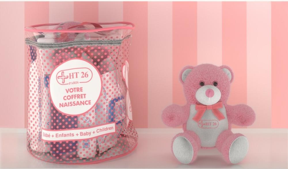 HT26 NAISSANCE - Coffret de soins hydratants bébé fille