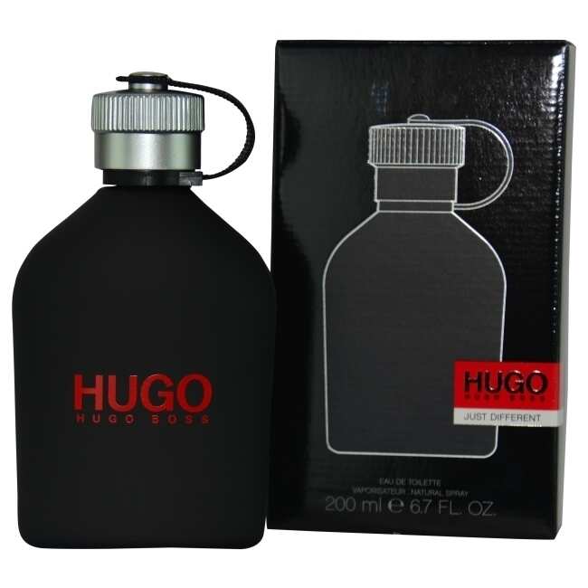 Hugo Just Different by Hugo Boss Fragrance for Men Eau de Toilette Spray 6.7 oz (200mL) - ShanShar Beauty : The world of beauty.