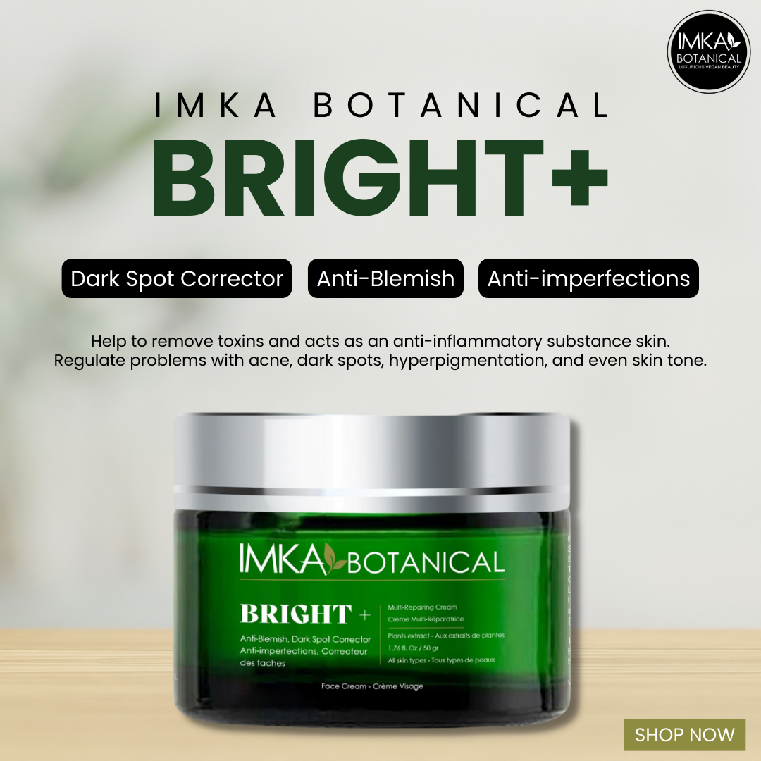 BRIGHT+ Anti-Blemish, Dark Spot Corrector Anti-imperfections.