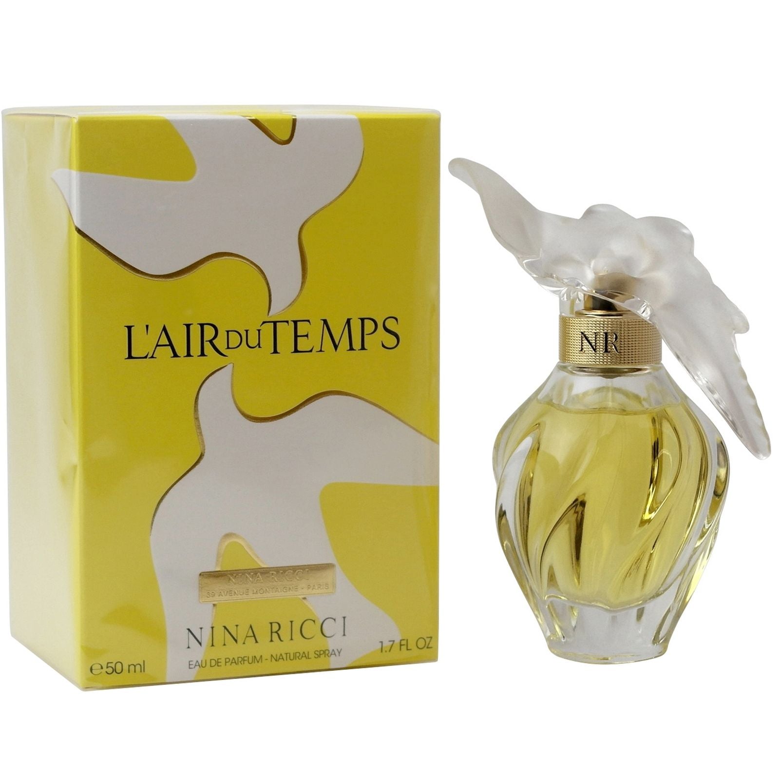 L'air du Temps by Nina Ricci Eau de Parfum Spray 1.7 oz ( 50 mL)