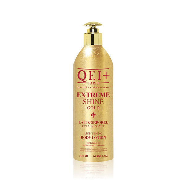 QEI+ EXTREME SHINE GOLD - Lait éclaircissant pour le corps