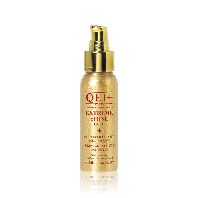 QEI+ EXTREME SHINE GOLD -LIGHTENING SERUM  Light and clear complexion