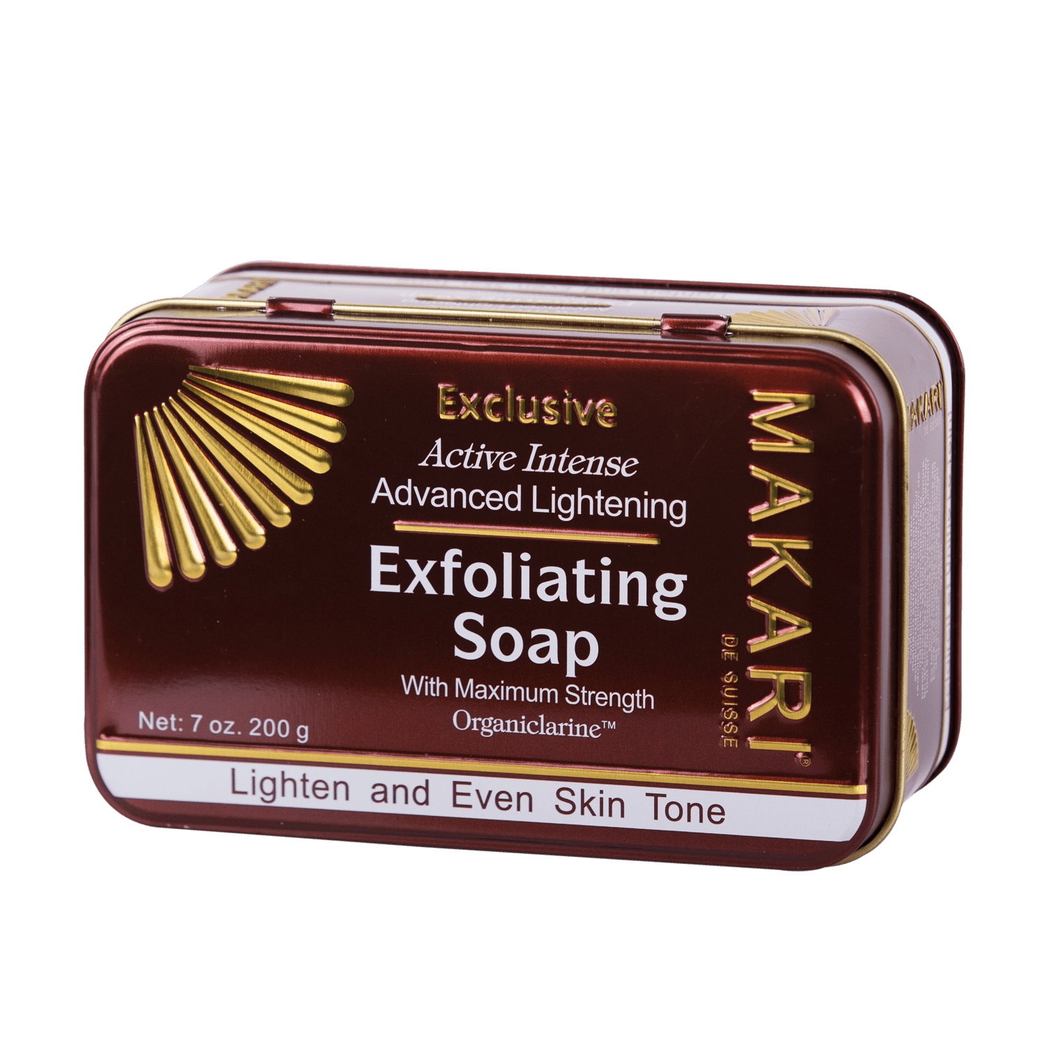 MAKARI EXCLUSIVE - TONING EXFOLIATING SOAP Lightens. Clarifies. Unifies tone. - ShanShar Beauty : The world of beauty.