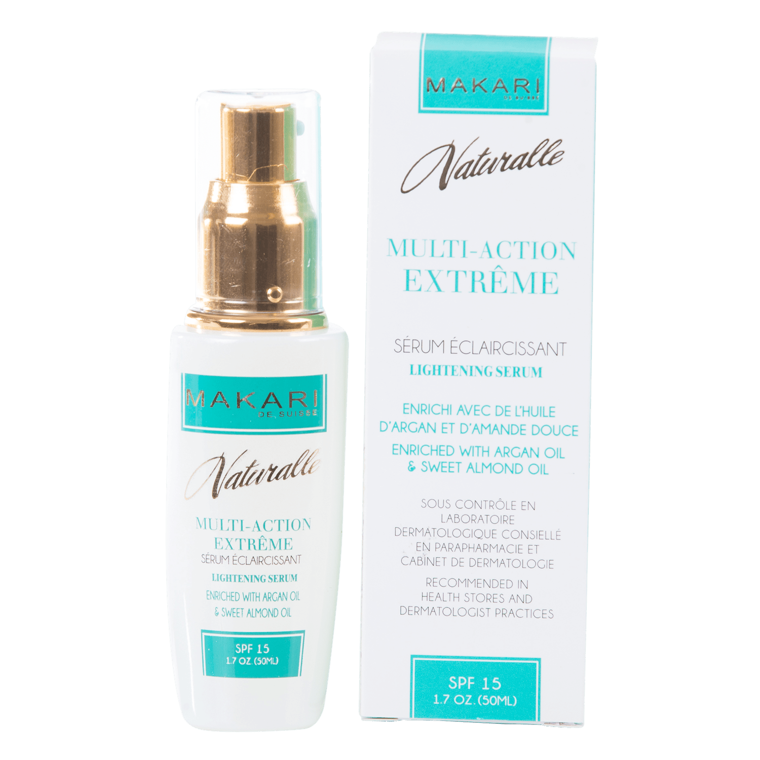 MAKARI NATURALLE - MULTI - ACTION EXTREME TONING SERUM SPF 15 - ShanShar Beauty : The world of beauty.