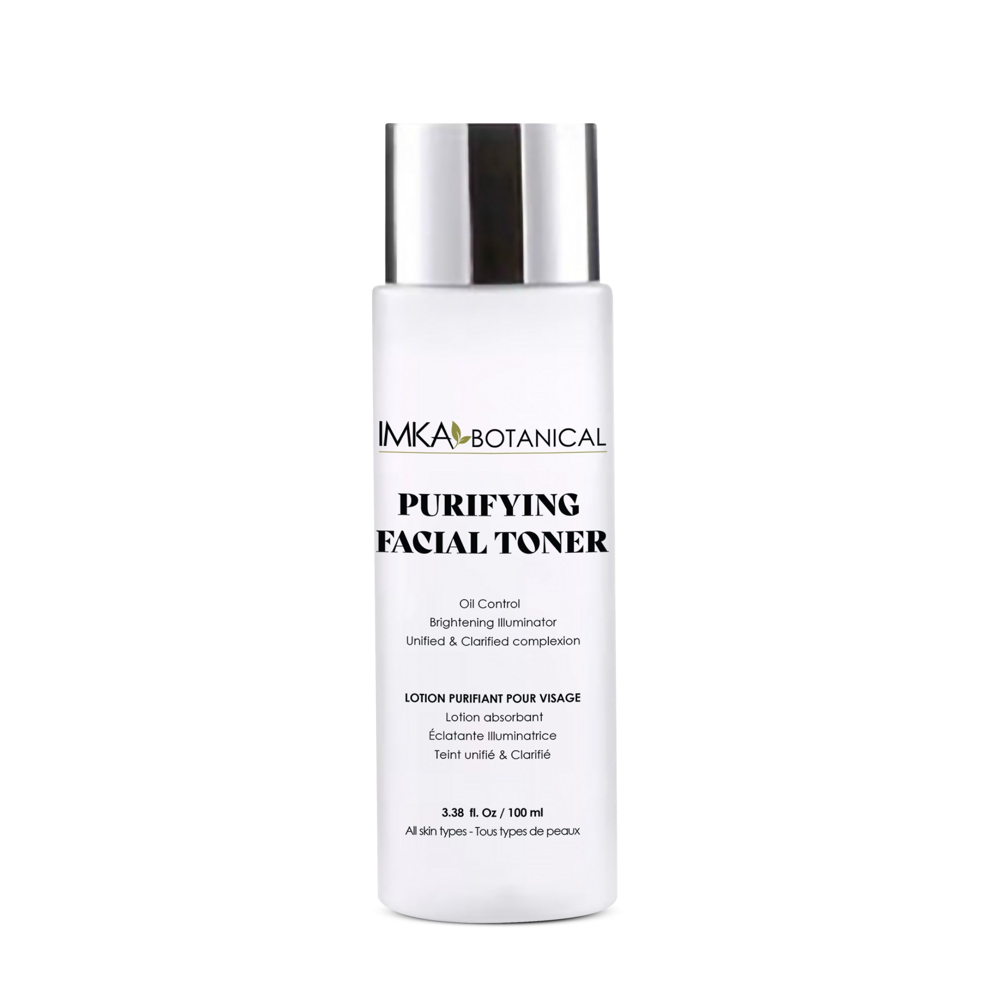PURIFYING & CLEANSING TONER - Purifies. Refines pores. Balances skin.