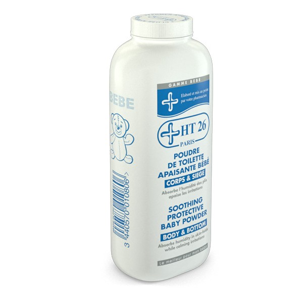 HT26 - Protective Baby Powder Capacity : 220 gr - HT26.CA : Scientists Devoted to Black Beauty