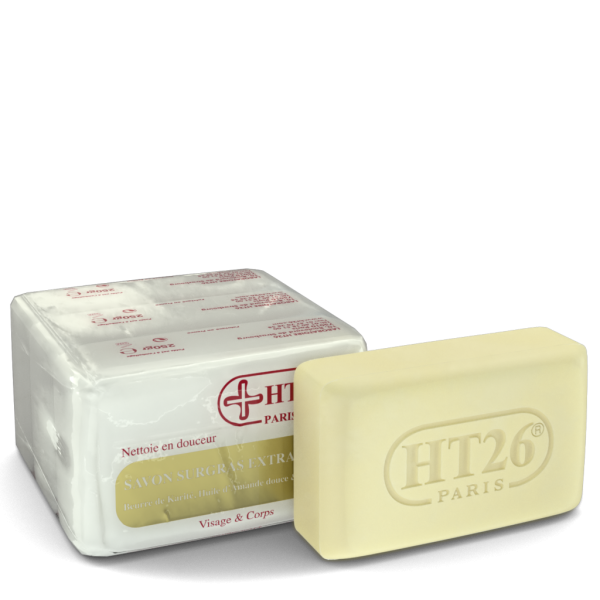 HT26 Paris - Savon Hydratant Extra Doux - 3 savons de 250 gr