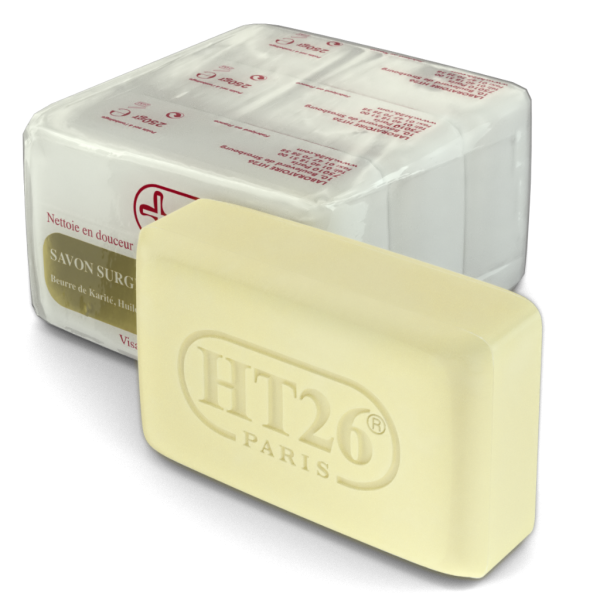 HT26 Paris - Extra Mild Moisturizing Soap - 3 soaps of 250 gr