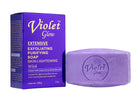 LABELLE GLOW - Violet Glow Extensive Exfoliating Purifying Soap With Sweet Violet Flower Extract & Rice Bran Oil - ShanShar