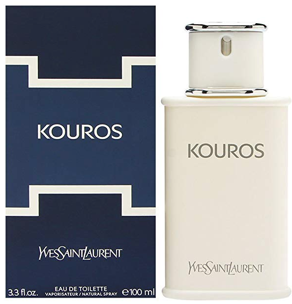 FRAG - Kouros d'Yves Saint Laurent Parfum pour Homme Eau de Toilette Spray 3.3 oz (100mL)