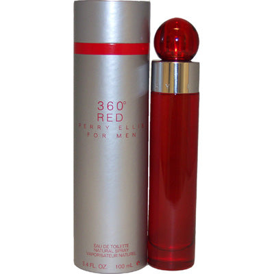 FRAG - 360 Red by Perry Ellis for Men Fragrance Eau de Toilette Spray 3.4 oz (100mL)