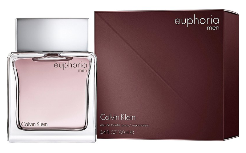 Euphoria by Calvin Klein Fragrance for Men Eau de Toilette Spray 3.4 oz (100mL)