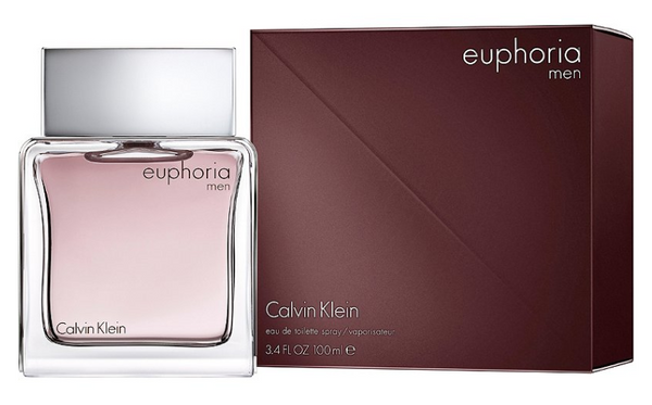 FRAG - Euphoria by Calvin Klein Fragrance for Men Eau de Toilette Spray 3.4 oz (100mL)