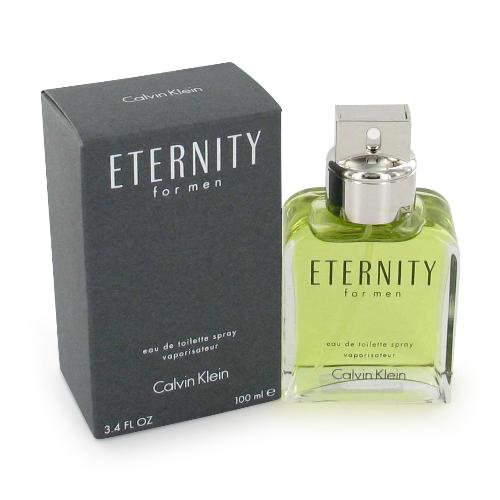 FRAG - Eternity by Calvin Klein Fragrance for Men Eau de Toilette Spray 3.4 oz (100mL)