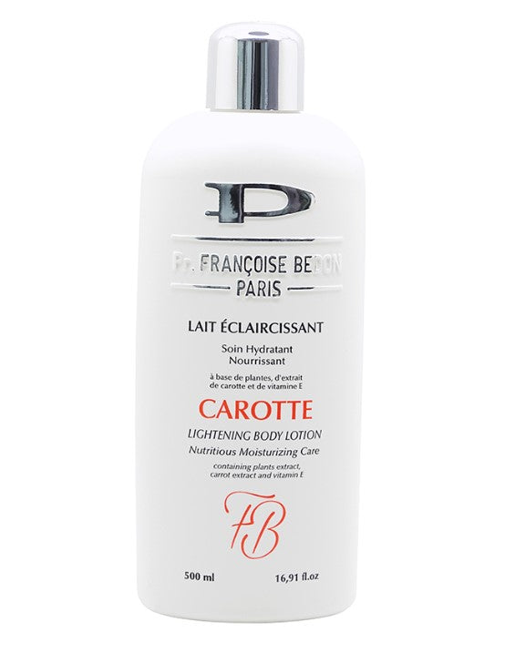 Pr. Françoise Bedon® Lait Éclaircissant Carotte 16,8oz