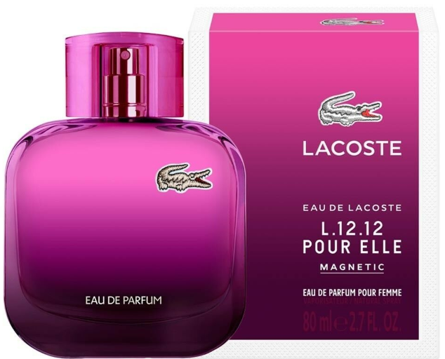 FRAG - L.12.12 Pour Elle Magnetic by Lacoste Fragrance for Women Eau de Parfum Spray 2.7 oz (80mL)