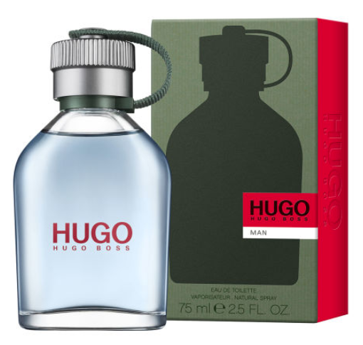 FRAG - Hugo Man by Boss Hugo Fragrance for Men Eau de Toilette Spray 2.5 oz (75mL)